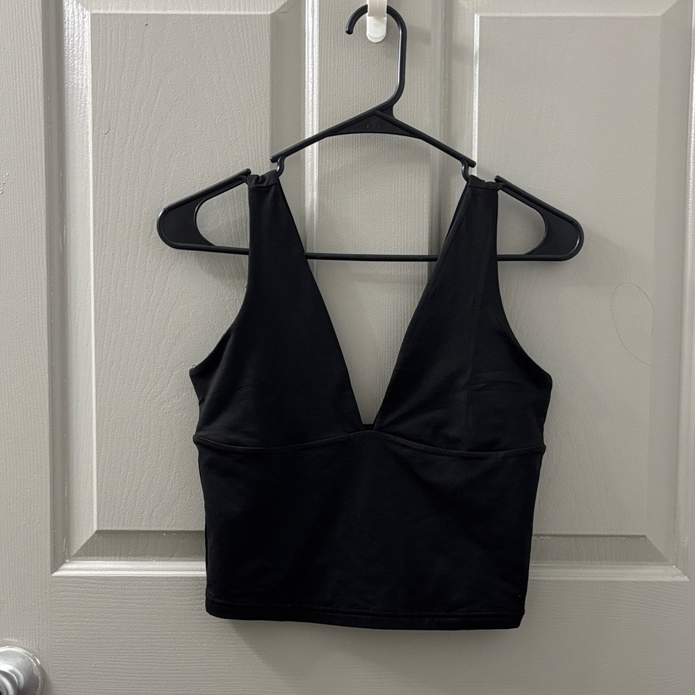 Amazon Black V-Neck Tank Top